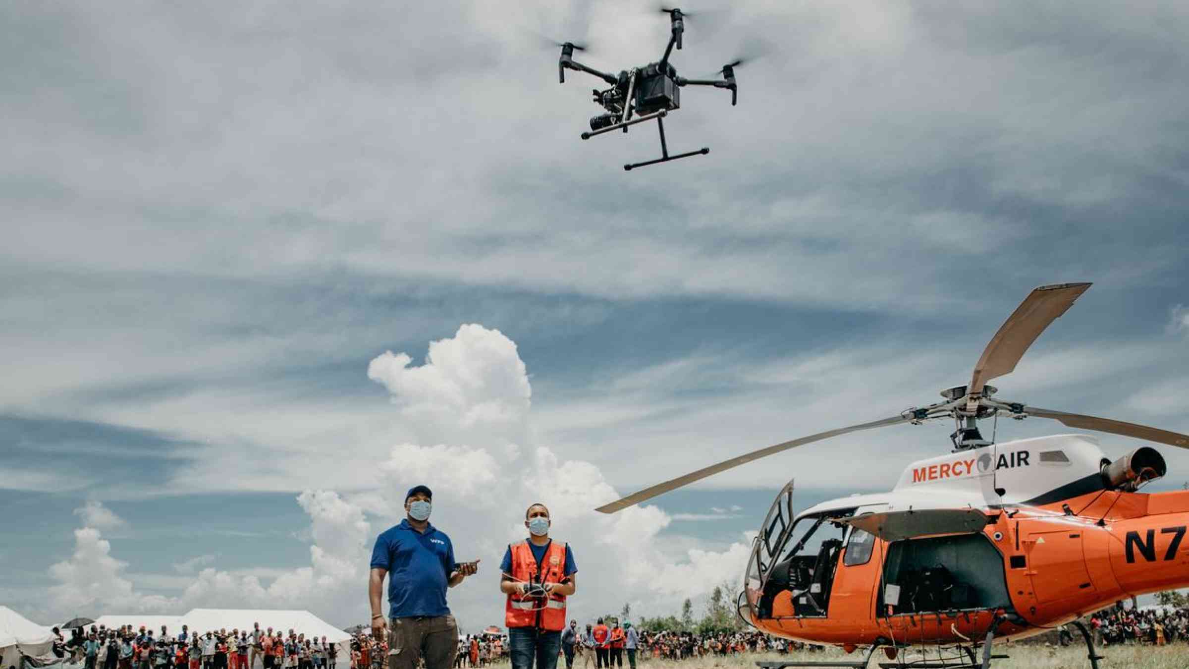 A drone assessment in the aftermath of Tropical Storm Eloise, Mozambique